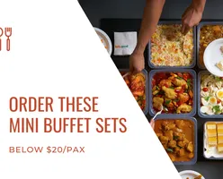 Order These Mini Buffet Sets Below $20/pax